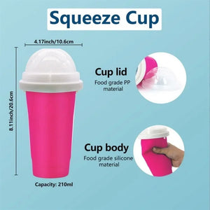 CoolChill Slushy Maker - DIY Summer Magic Squeeze Cup - BUY MORE & SAVE