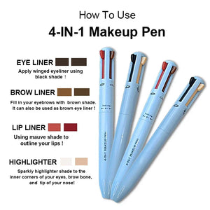 GlamzQuad 4-in-1 Makeup Pen