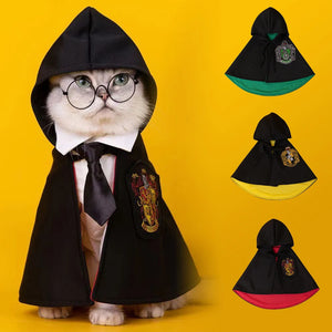 Mystical Pet Academy Cape for Cats and Small Dogs