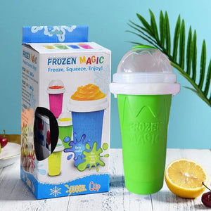 CoolChill Slushy Maker - DIY Summer Magic Squeeze Cup - BUY MORE & SAVE