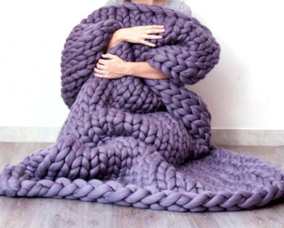 Chnky™ Knit Blanket