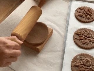 GoodenEats™ Wooden Biscuit Embossing Molds - FREE Shipping for a Limited Time