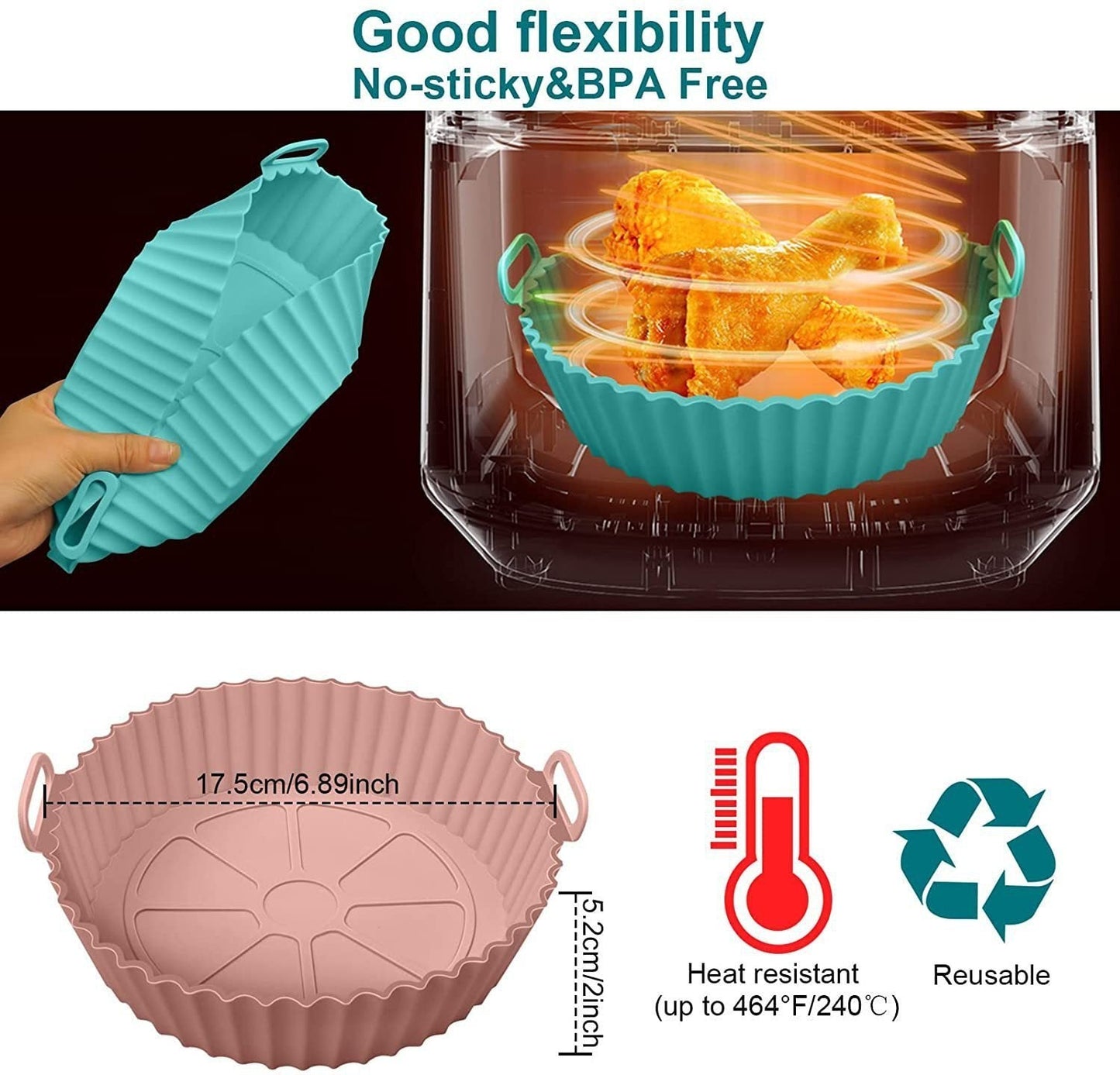 EzFry™ - Silicone AirFryer Protector
