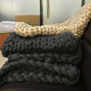 Chnky™ Knit Blanket