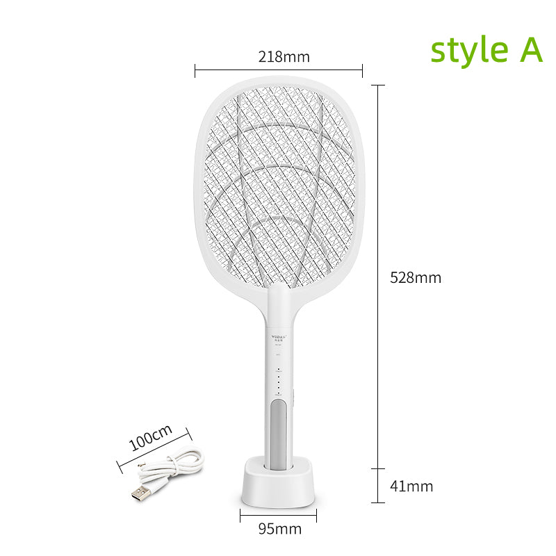 BuzzOff 2-in-1 Rechargeable USB Mosquito Racket